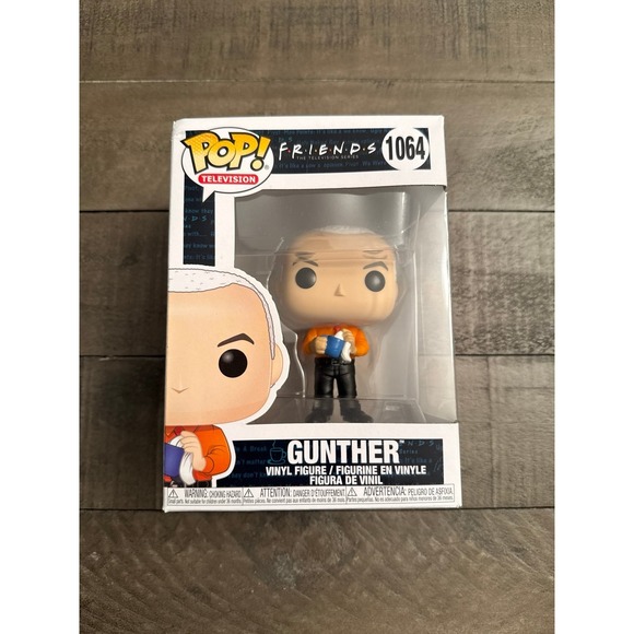 NWT Funko Pop Friends Gunther 1064 - Picture 1 of 6